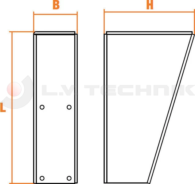 Rear bumper bracket kit