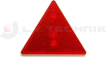 Prism warning triangle red
