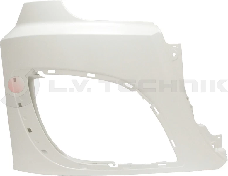 Bumper lamp headlight bezel (white) DAF XF106 right