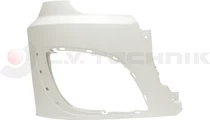 Bumper lamp headlight bezel (white) DAF XF106 right