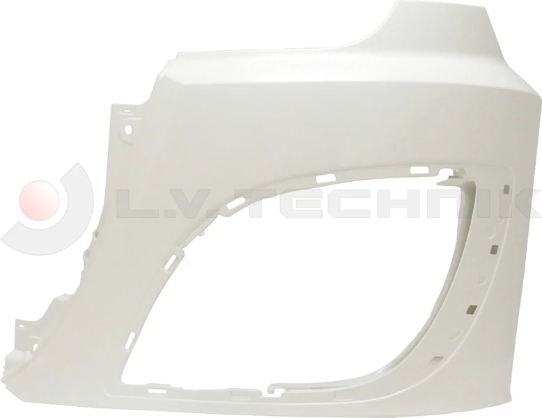 Bumper lamp headlight bezel (white) DAF XF106 left