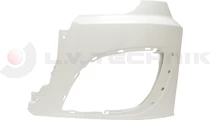 Bumper lamp headlight bezel (white) DAF XF106 left