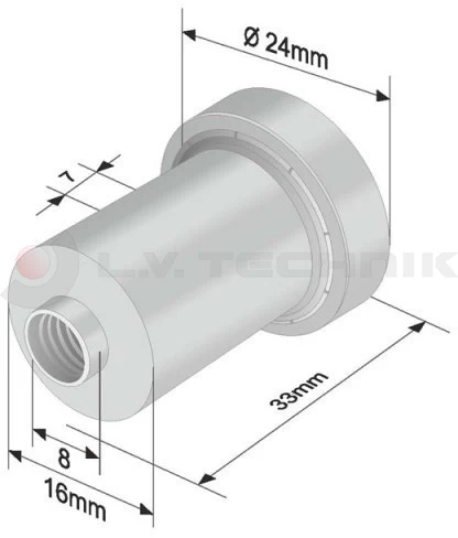 Görgő 24mm ETES