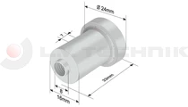 Görgő 24mm ETES