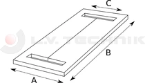 Underlay for ratchet strap