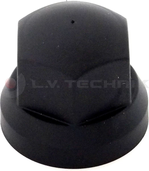 Screw cap 32mm black low