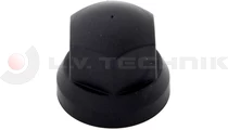 Screw cap 32mm black low