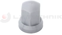 Screw cap 32mm grey high