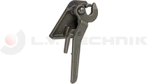 Tipper lock H-114/4,5 clamp left
