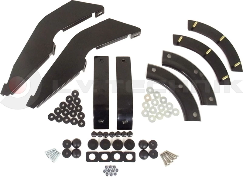 Sun visor bracket set MercedesMk/SK low