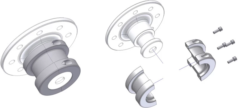 GF Királycsap adapter 2"/3,5"