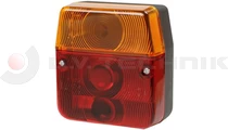 Right rear lamp without a number plate ligh 