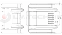 Spanifer élvédő XL - 65mm könnyített K-Factor 1,8