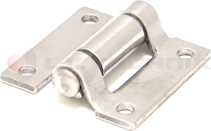 Butterfly hinge inox