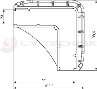 Edge protector for pallet