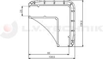 Edge protector for pallet