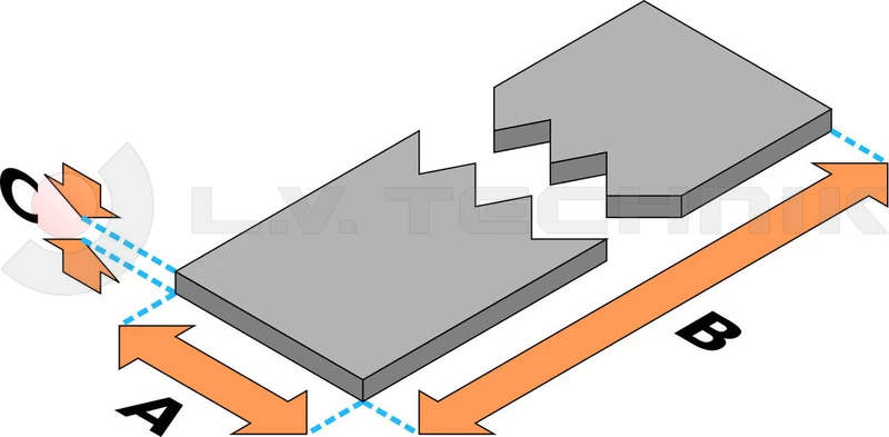 Anti-slip rubber mat 250 x 5000 x 3mm