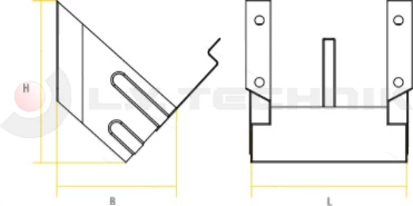 Chock Holder Zinc Plated G46