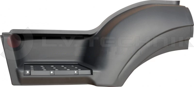 Footstep mudguard (grey) Iveco Stralis 2007 AD-AT left