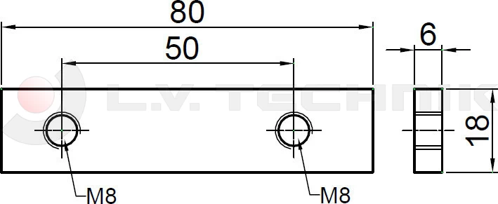 Menetes lap 90 mm TIR zsanérhoz (rövid)