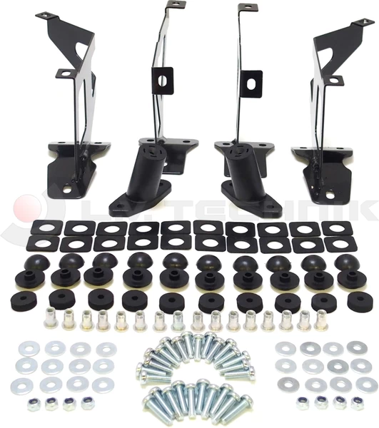 Sun visor bracket set Mercedes Actros MP4 S/M ClassicSpace