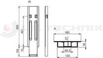 Pillar Kinnegrip K20 600 middle