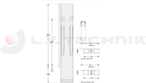Pillar Kinnegrip K20 600 rear