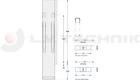 Pillar Kinnegrip K20 600 rear