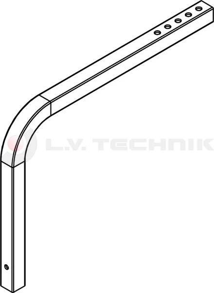 Lateral protection holder fix 3,5t