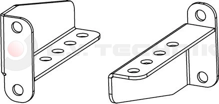 Lateral protection holder bracket
