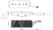 Tail lamp 24V LED right