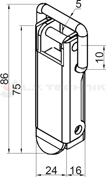 Lock 86x24