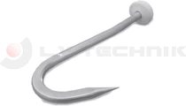 Stainless steel meat hook