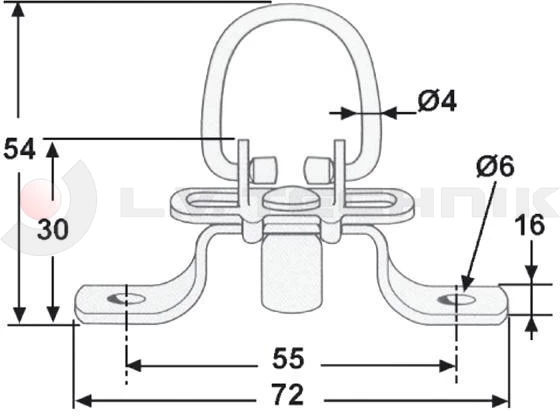 Articuled locking ring