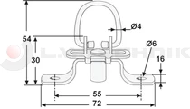 Articuled locking ring