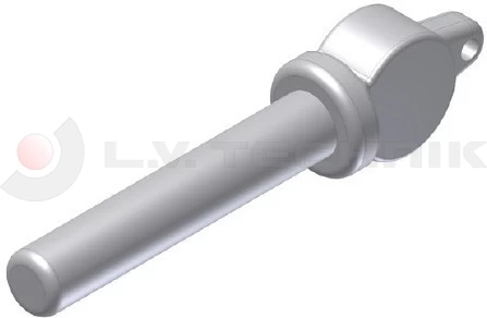 Tipper hinge pin