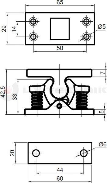 Self-aligning retainer