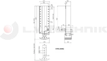 Landing gear aluminium 995-1