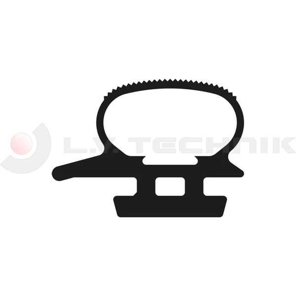 Rubber seal for PWP hinge