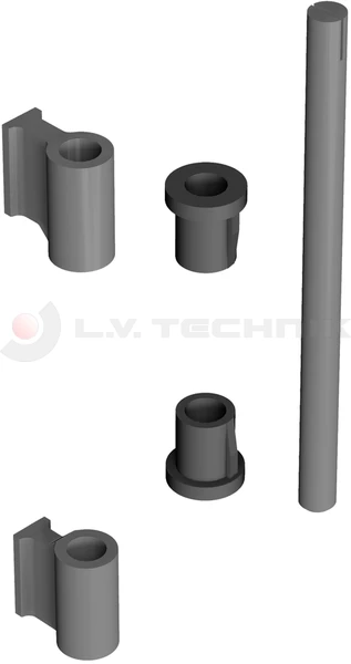 Double jointed hinge PWP fixing kit