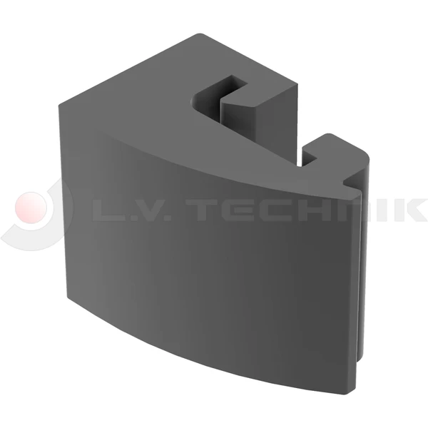 Double jointed hinge PWP plastic inlay