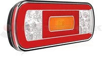 Universal LED rear lamp with fog lamp