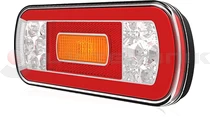 Universal LED rear lamp with number plate light