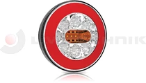 Universal LED rear lamp 3-functional