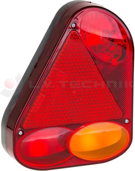 Left lamp with a fog light left