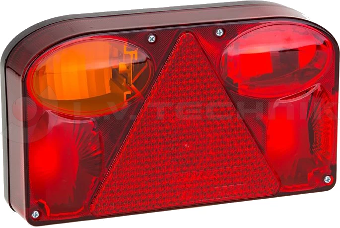 Left lamp with a fog light left