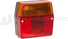 Right rear lamp without a number plate ligh 