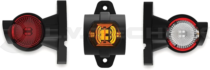 3-functional LED side marker left