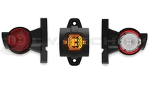 3-functional LED side marker left