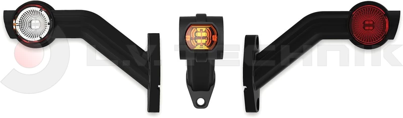 3-functional LED side marker right